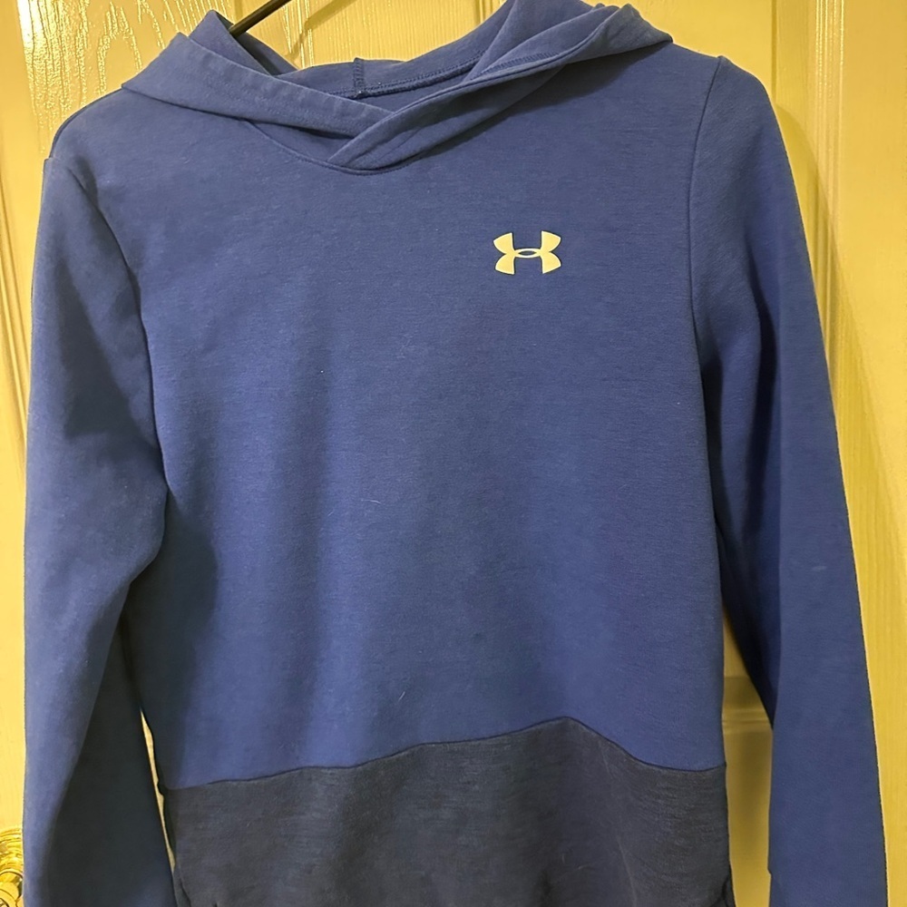 Under Armour Kids Two-Tone Blue Hoodie